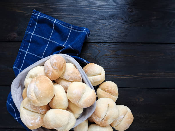 istock Fresh home made roll - food 1221170886