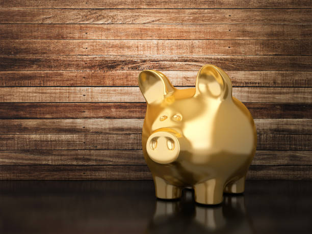 istock Piggy Bank - 3D Rendering 1221183266