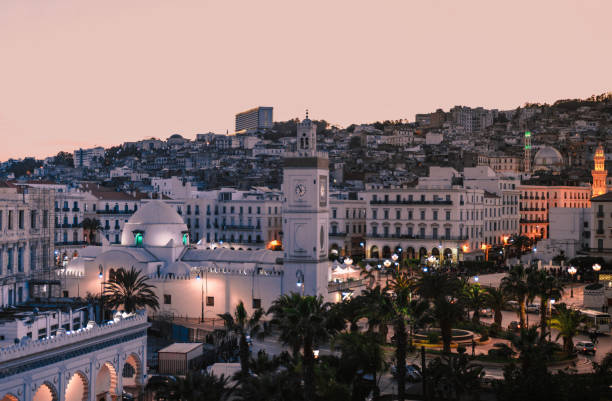 Jamâa El Jdid Mosque in Algiers Ottoman Mosque in Algiers algeria stock pictures, royalty-free photos & images
