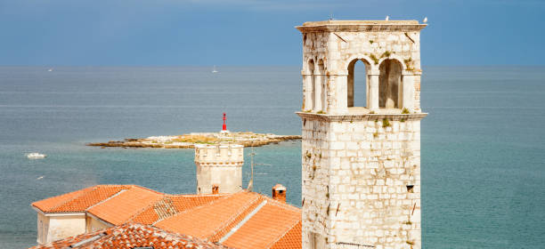 istock View from the town tower in Porec, Istria 1221188667