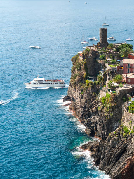 istock Boat Departing From Vernazza | Cinque Terre 1221193458