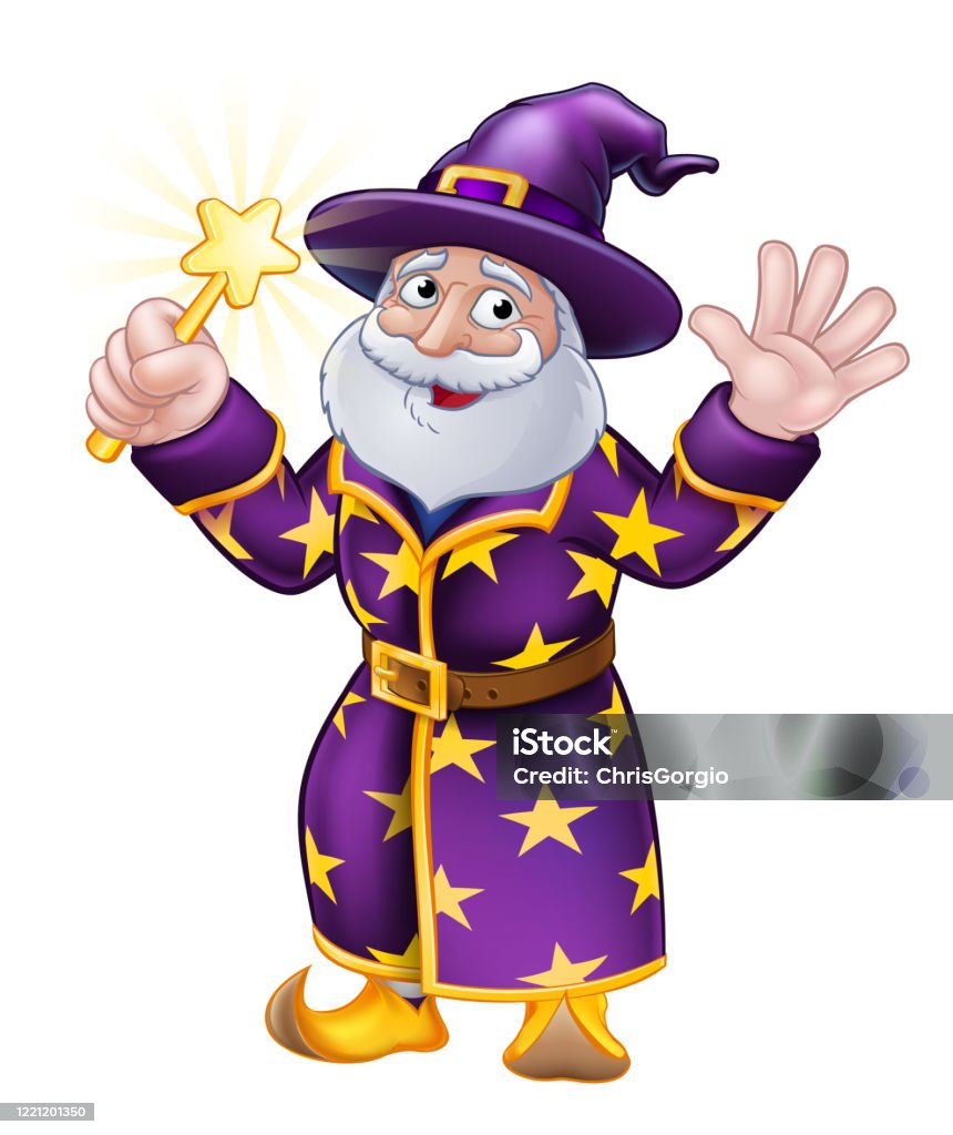Ilustración de Mago Con Personaje De Dibujos Animados De Wand y más Vectores Libres de Derechos de Logotipo - Logotipo, Truco de magia, 60-69 años - iStock Ilustración de Mago Con Personaje De Dibujos Animados De Wand y más Vectores Libres de Derechos de Logotipo - Logotipo, Truco de magia, 60-69 años - iStock
