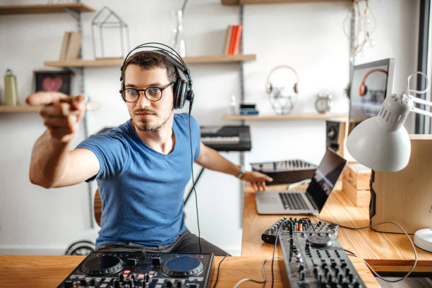 istock I am enjoying music at my home 1221202599