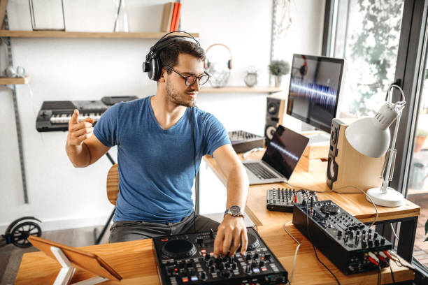 istock I am enjoying music at my home 1221202623