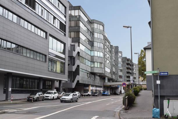 istock Quintin street at Mainz, Germany 1221203051
