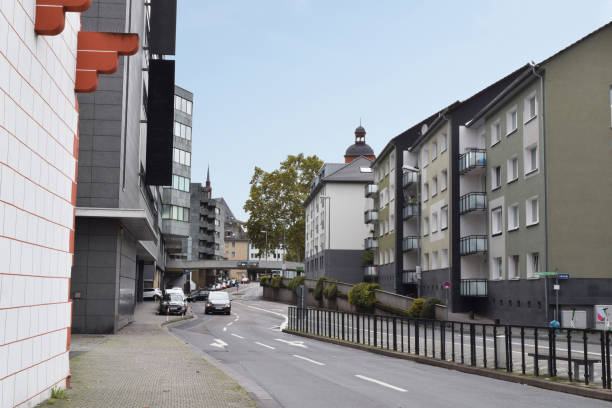 istock Quintin street at Mainz, Germany 1221203055
