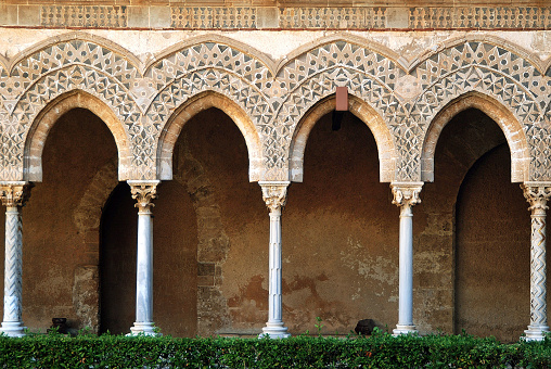 Wiew of the palace Alhambra, Granada, Andalucia, Spain - UNESCO World Heritage Site