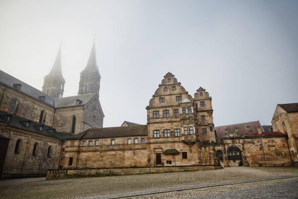 Beautiful Village landscape. Bamberg in Germany.