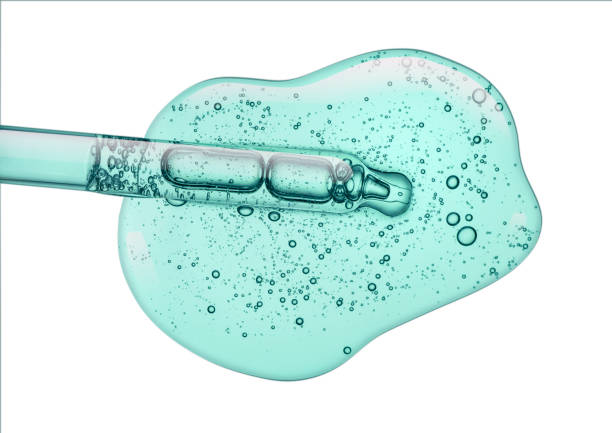 istock Liquid gel or serum with a pipette on white isolated background 1221210152