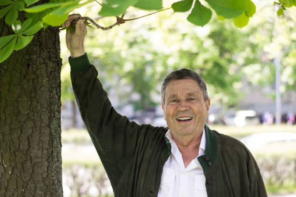 istock Portrait of a smiling senior man 1221212086
