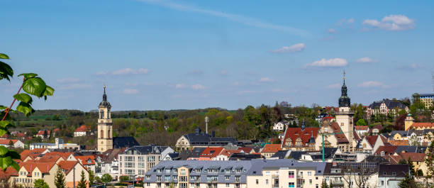 istock Panorama of Werdau in Saxony 1221224725