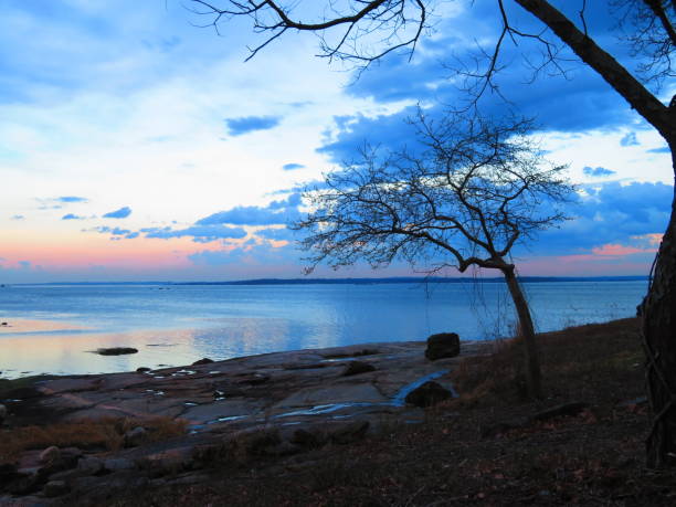 istock Tranquil Beach Scene in New York 1221224788