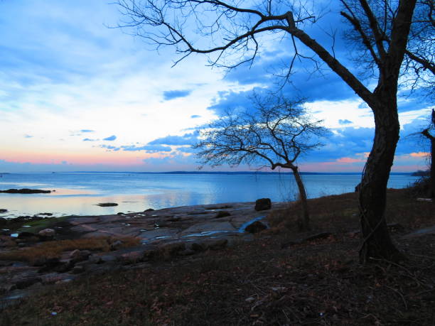 istock Tranquil Beach Scene in New York 1221224790