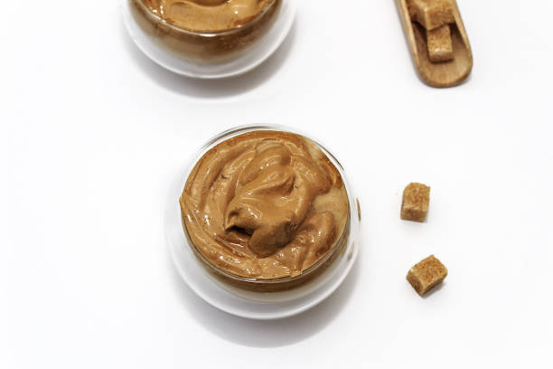 istock Dalgona coffee. Korean coffee in glasses cups 1221227358