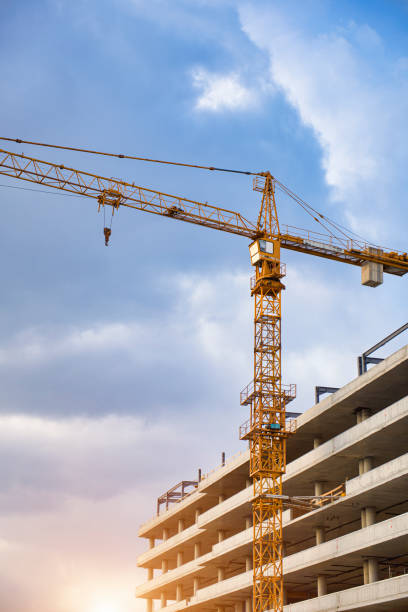 istock Construction site and development in the city stock photo 1221228507