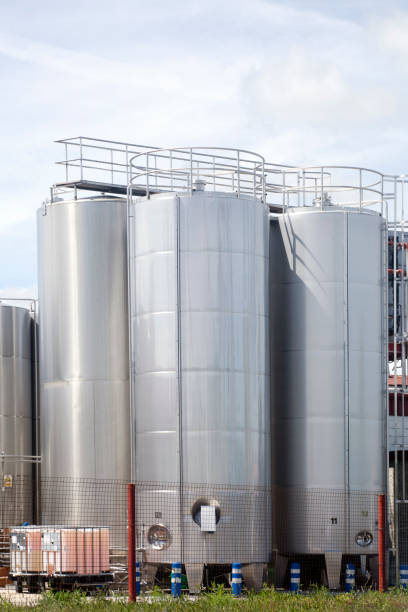 istock Stainless Steel Tanks 1221239315