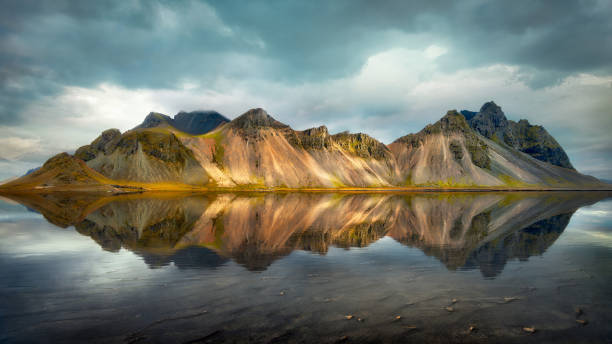 istock Vestrahorn Mountains by the Ocean in Eastern Iceland 1221241135