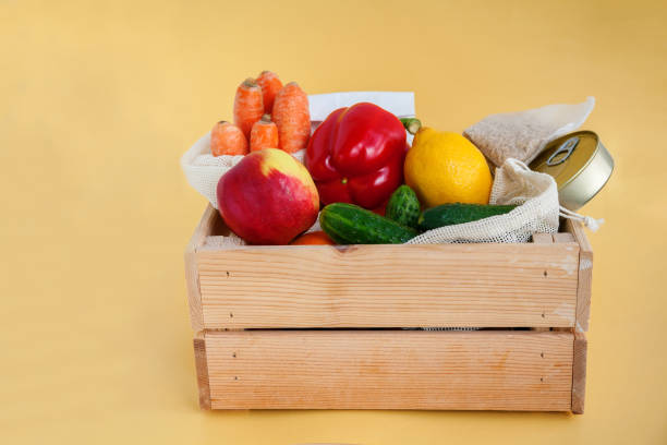 istock Donation wooden box 1221244160