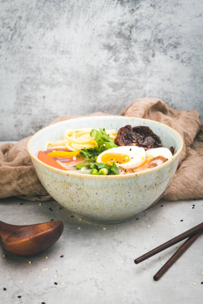 Miso Ramen Noodle Soup