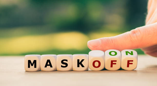 istock Hand turns dice and changes the expression 