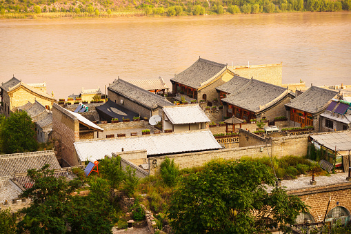 Qikou ancient town in Shanxi,China