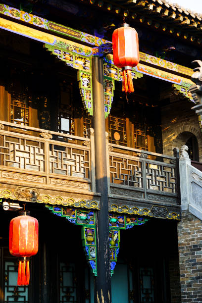 istock Pingyao Ancient City architecture and ornaments, Shanxi, China 1221268474