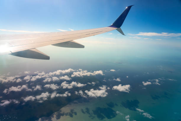 istock View of a coastline seen from an airplane. 1221280862