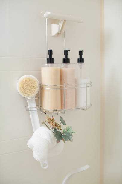 istock Shampoo, conditioner and body soap 1221291085