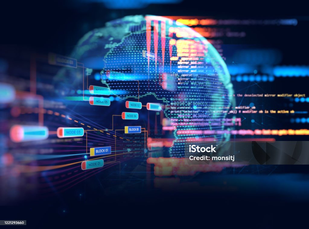 Programming Code Abstract Technology Background Of Software Developer ...