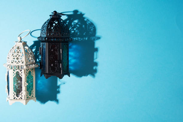 istock directly above of islamic design of lantern 1221299554