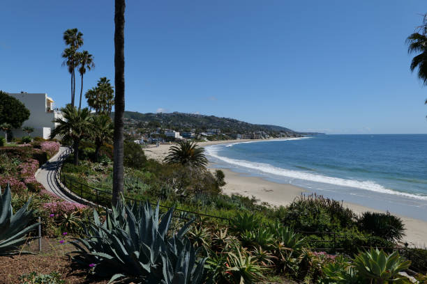 istock Laguna Beach California, a top tourist resort 1221299700