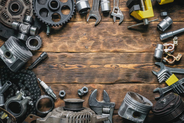 Old Car Spare Parts Stock Photo - Download Image Now - Workbench, Vehicle Part, Car - iStock Old Car Spare Parts Stock Photo - Download Image Now - Workbench, Vehicle Part, Car - iStock