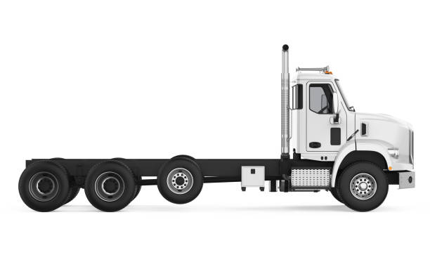 istock Semi-trailer Truck Isolated 1221303557