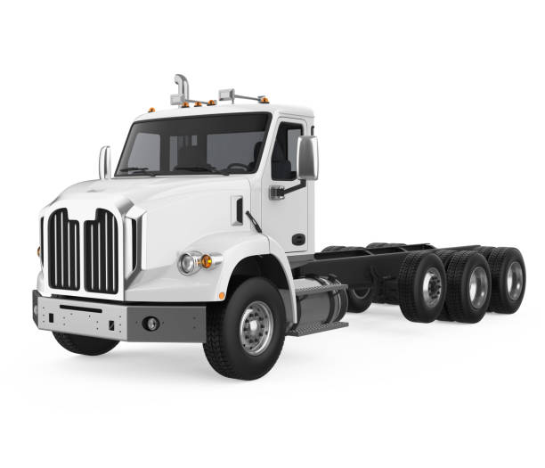 istock Semi-trailer Truck Isolated 1221303585
