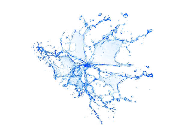 istock Splashes of abstract shapes 1221304414