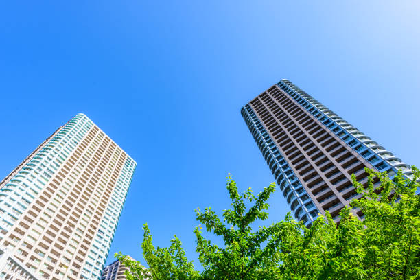 istock High-rise apartment in Tokyo. 1221309448