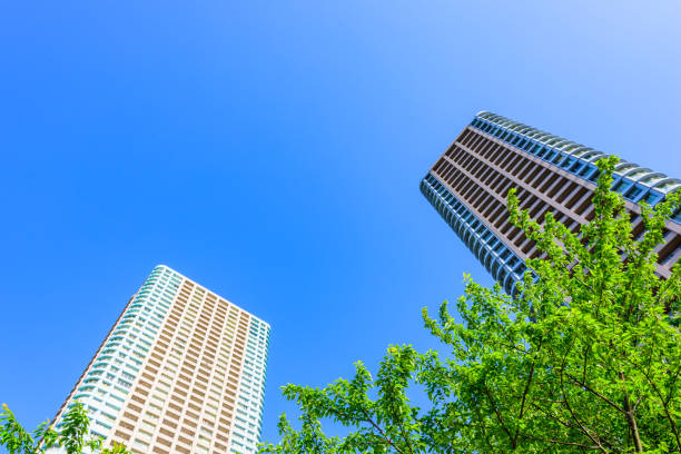 istock High-rise apartment in Tokyo. 1221309450