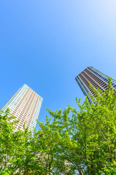 istock High-rise apartment in Tokyo. 1221309461