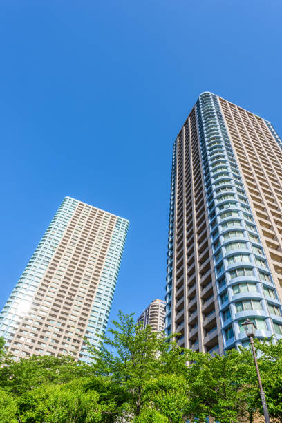 istock High-rise apartment in Tokyo. 1221309498