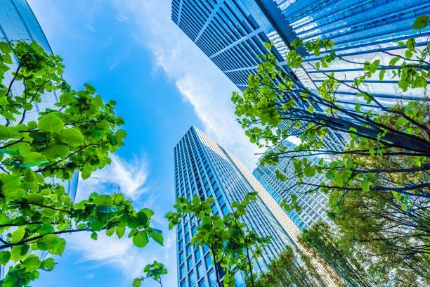 istock High-rise building in Tokyo. 1221310393