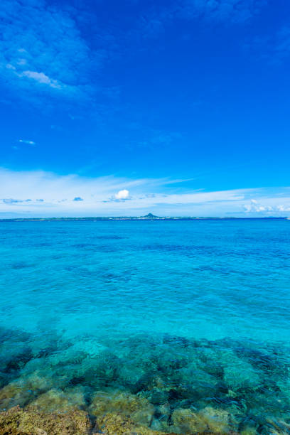 istock Beautiful beach in Okinawa. 1221310682