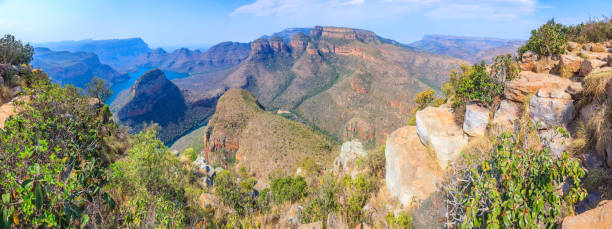 istock Panoramic picture from Three Rondavels View Point 1221321904