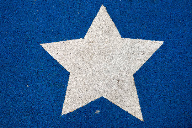 istock Star on the floor of a park 1221324165