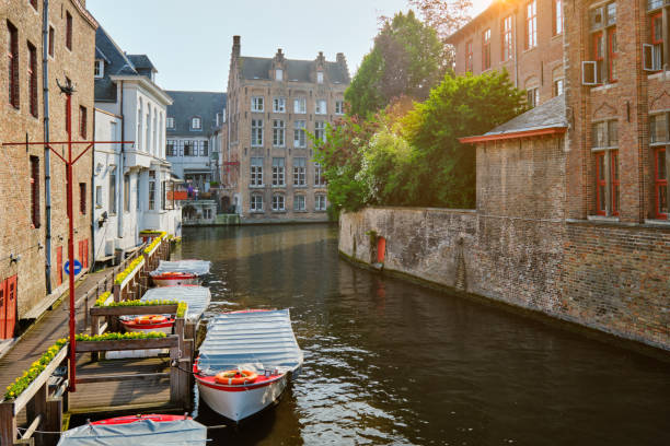 istock Famous place in Bruges, Belgium 1221330899