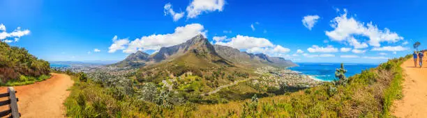 Photo of Panoramic view of Cape Town and Table Mountain