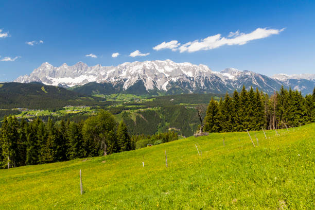 istock Dachstein and landscape near Schladming, Austria 1221338537