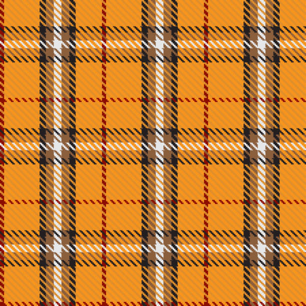 illustrations, cliparts, dessins animés et icônes de modèle classique de tartan à carreaux. - plaid tartan backgrounds pattern