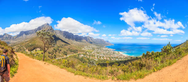 istock Panoramic view from Lions head hiking trail to Clifton 1221346450