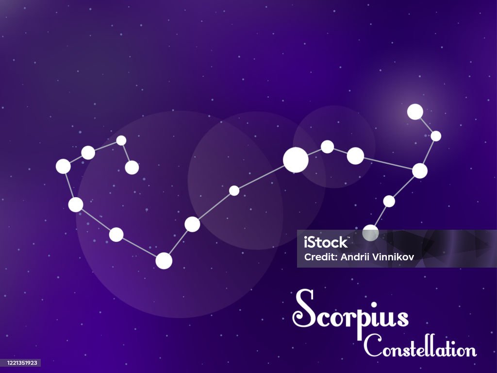 Scorpius Images Scorpius Constellation Starry Night Sky Cluster Of Stars Galaxy Deep ...