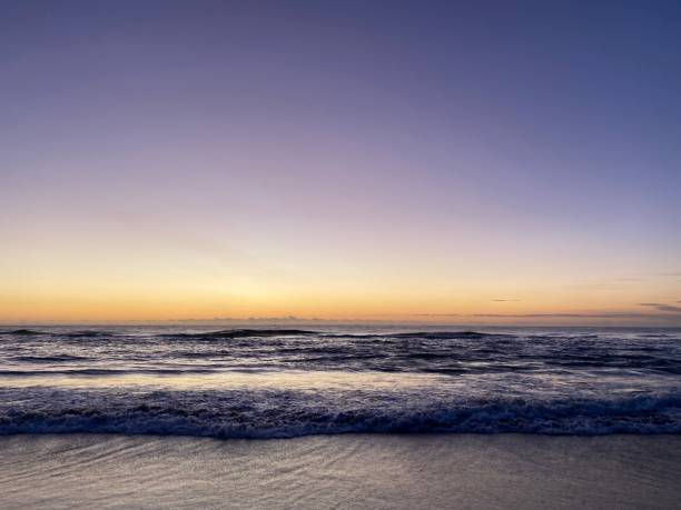 istock Sunrise Over the Ocean at Brunswick Heads 1221360759